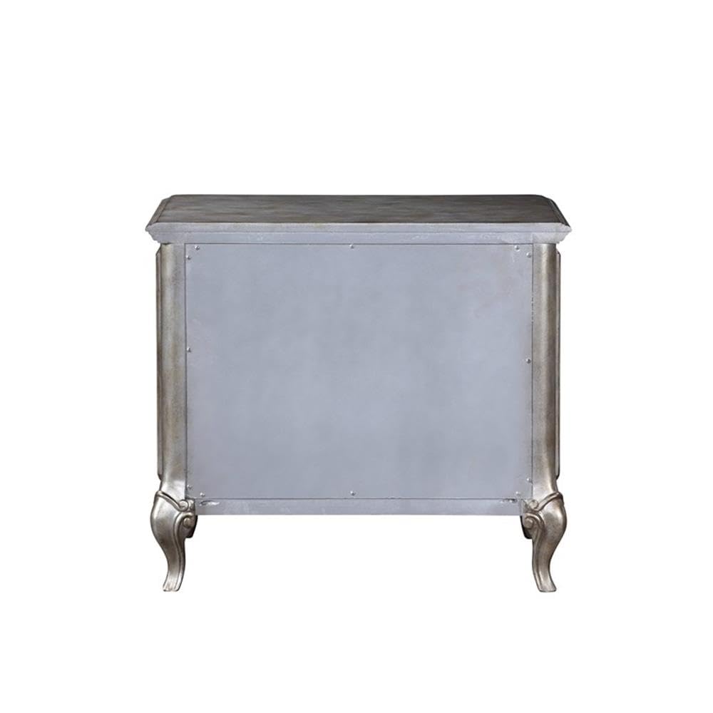 Acme Esteban Nightstand in Antique Champagne